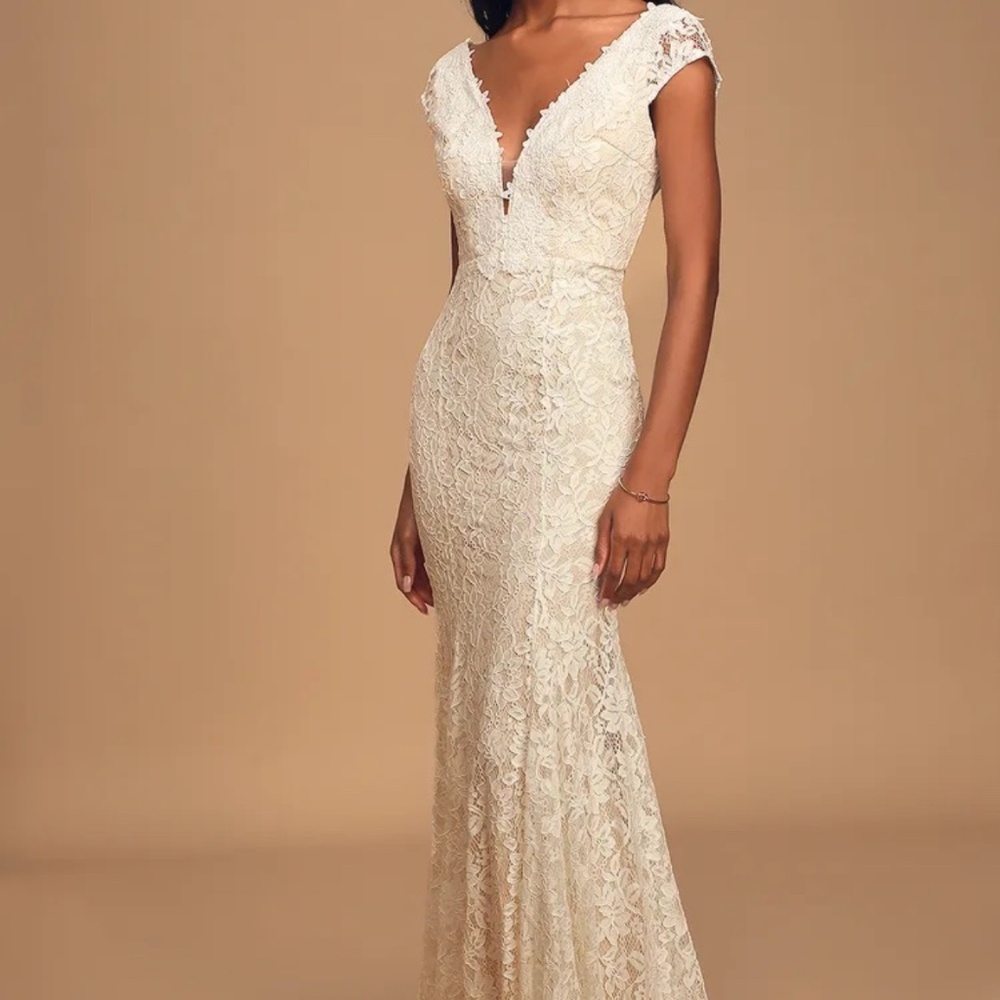 Lulus Icing on the Cake Wedding Dress